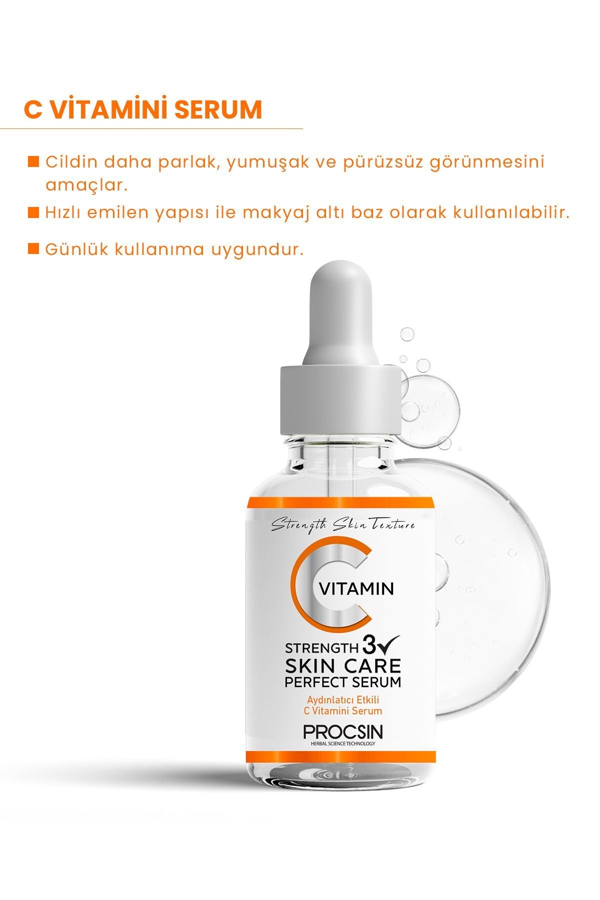 C Vitamini Aydınlatıcı Ve Ton Eşitleyici Bakım Serumu 20ml