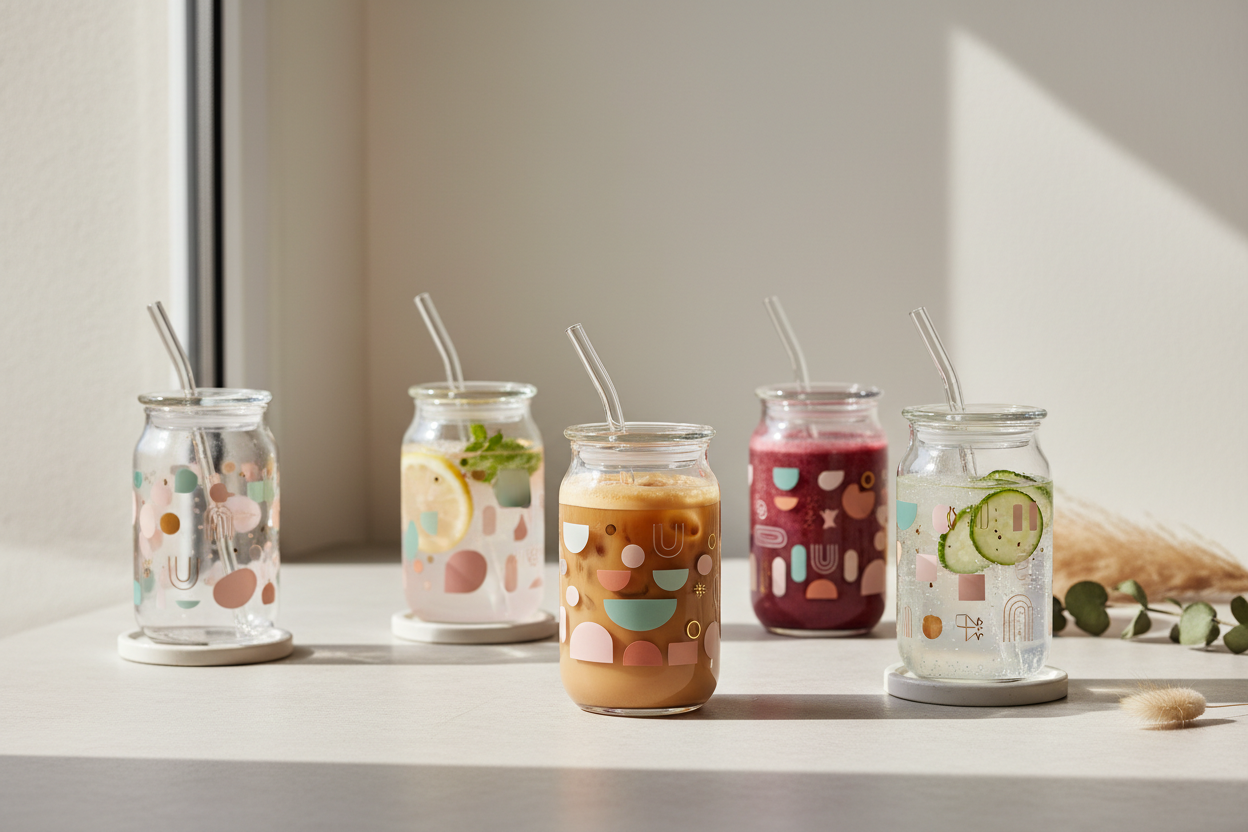 El süslemeli Bardaklar