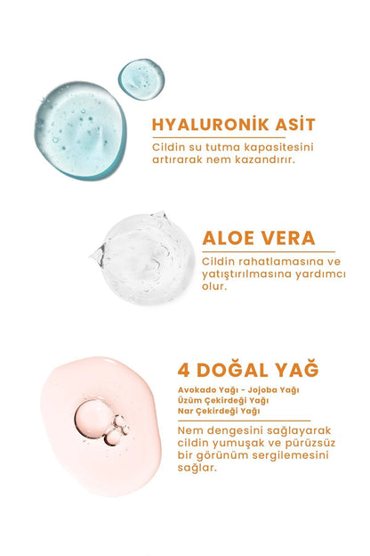 Hydra Sun Spf50+ Yoğun Nemlendirici Yatıştırıcı Leke Karşıtı Cam Cilt Güneş Kremi Pa++++