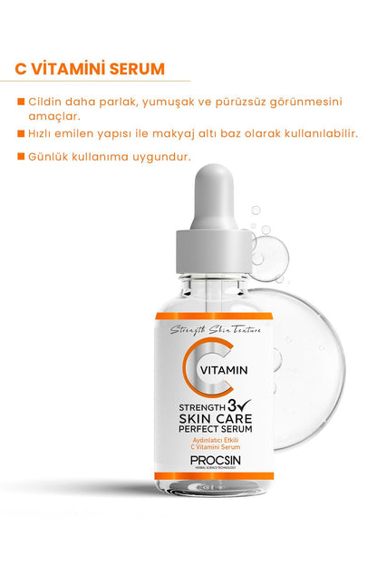 C Vitamini Aydınlatıcı Ve Ton Eşitleyici Bakım Serumu 20ml