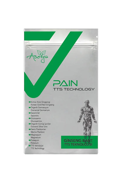 ASELYA Hızlı Etkili Kinesio Bant – Isıtıcı & Rahatlatıcı – Tüm Eklem ve Kaslar İçin – 25 Adet