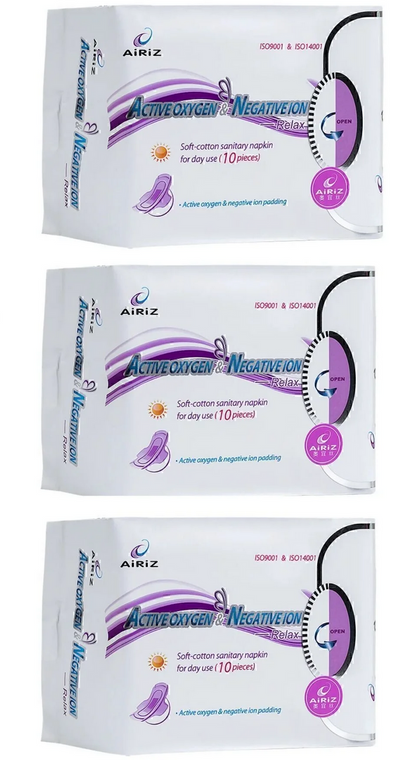 Tiens Airiz Hijyenik Kadın Pedi 3 Paket 10'lu Gündüz