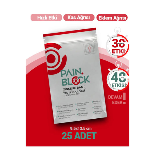 Pain Block Pain Free TTS Technology Painless Ağrı Bandı