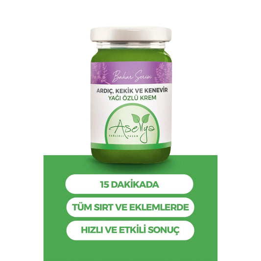 Genel Markalar Ardıç Ve Kekik Yağı Özlü Rahatlatıcı ve Isıtıcı Masaj Kremi